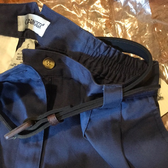 jcpenney Pants & Jumpsuits Petite Navy Blue Trouser Dress Pants